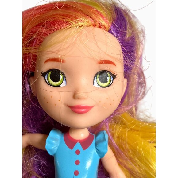 Mattel 6 Inch Sunny Day Doll Long Rainbow Hair 2017 - Picture 2 of 9